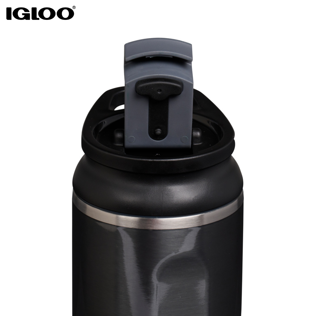 Botella Térmica Flip N´ SIP TUMBLER Negro 20oz/591ml Igloo 71073