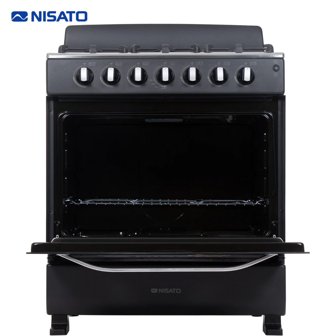 Estufa con Horno de 30" 6 Quemadores Nisato NE-3036RELAF (A)