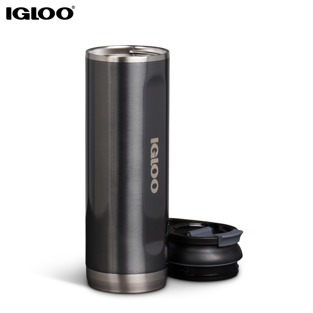 Botella Térmica Flip N´ SIP TUMBLER Negro 20oz/591ml Igloo 71073 IGLOO