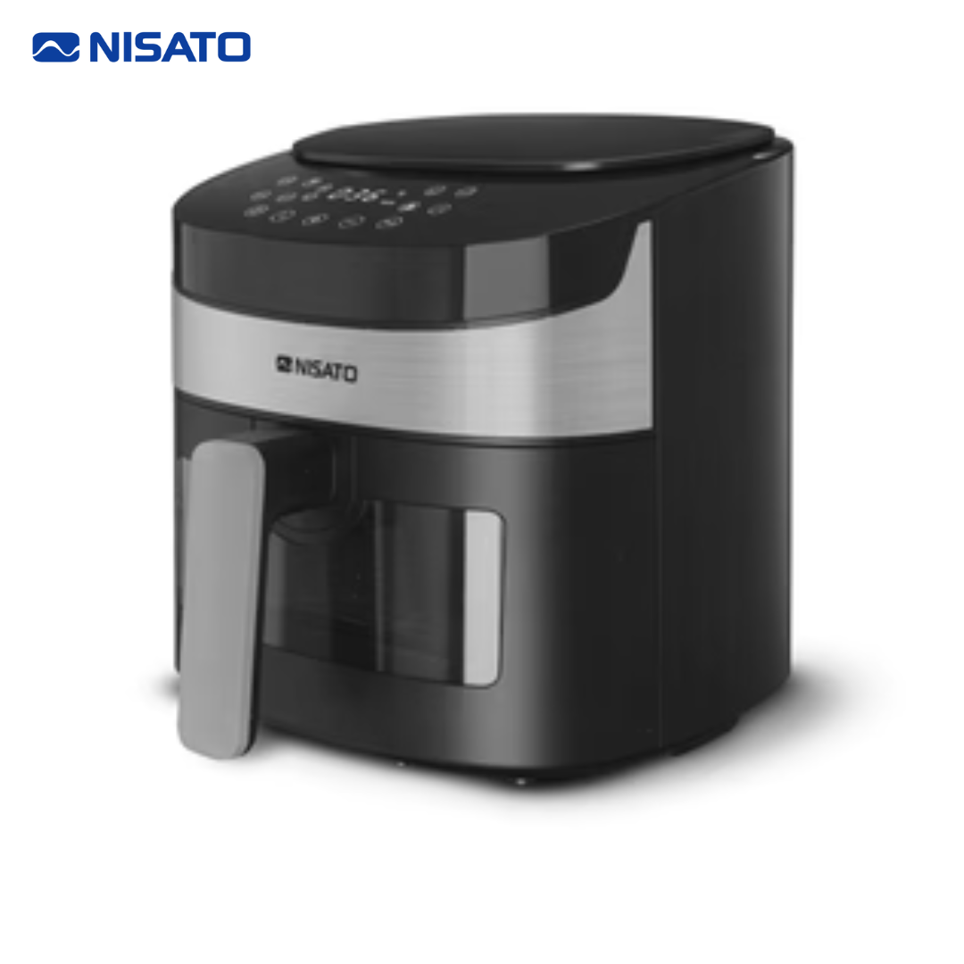 Freidora de Aire 4.5L Panel Digital Nisato NAF-452DGLD