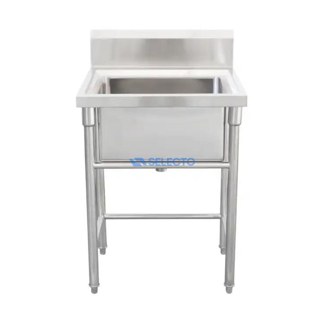 Fregador Industrial de Acero Inoxidable 201 630*670*800 Calibre de 150mm 01801 Selecto