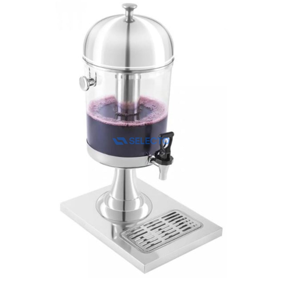 Dispensador de Jugos Hotelero de Acero Inoxidable 8 Litros JD-81 Chicha. Chichera. Selecto