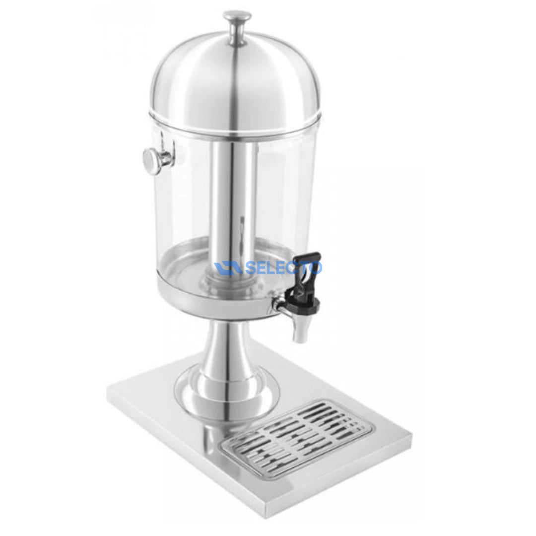 Dispensador de Jugos Hotelero de Acero Inoxidable 8 Litros JD-81