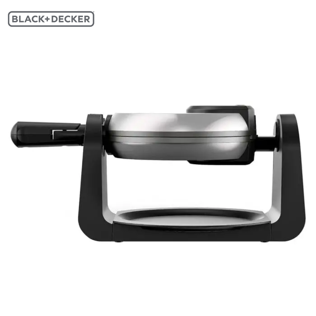 Waflera Giratoria Eléctrica Black and Decker WM1404S-LA Waffles. Wafle. Wafflera BLACK + DECKER