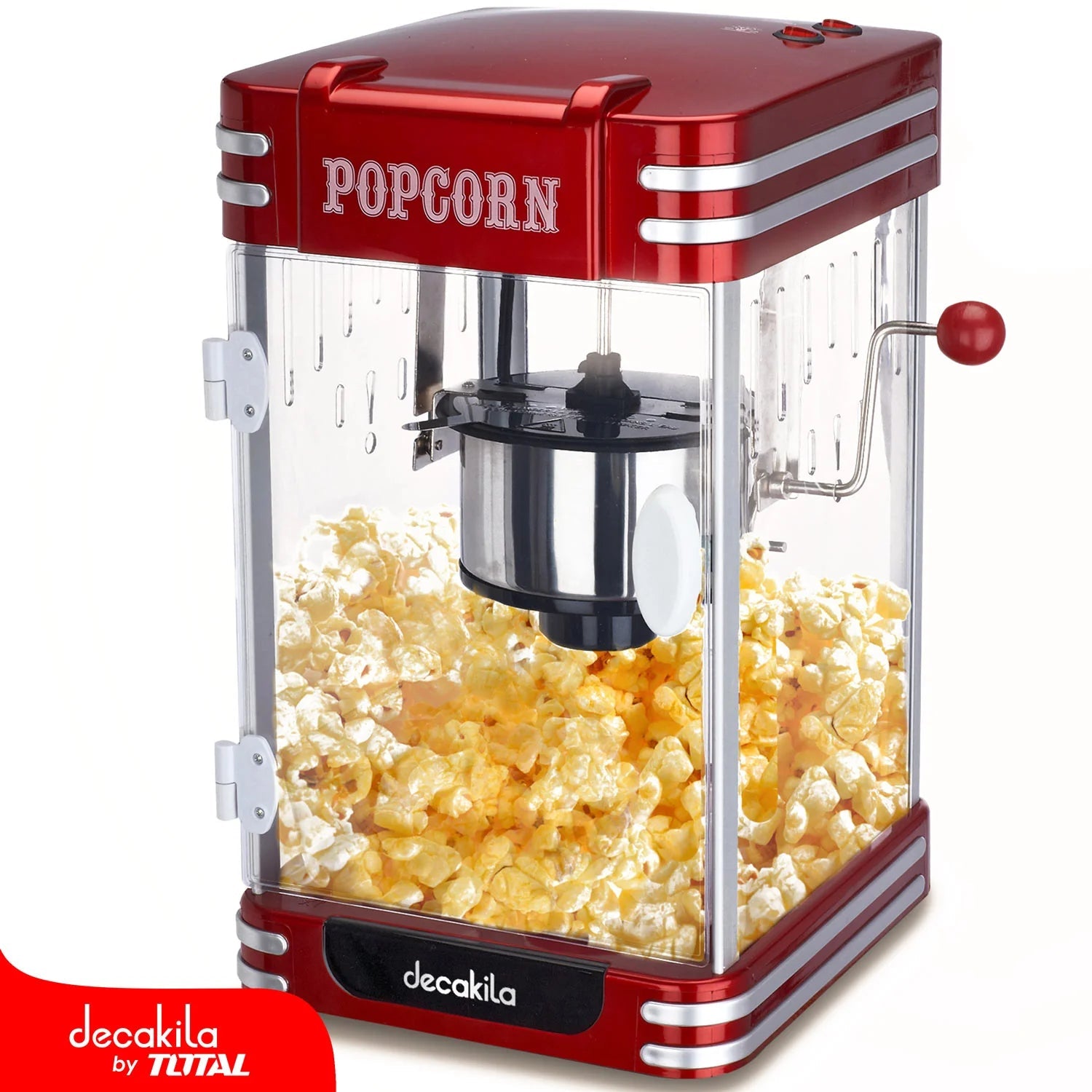 Máquina de Popcorn 2.5oz Eléctrica 120/60Hz Decakila KUTT019R DECAKILA