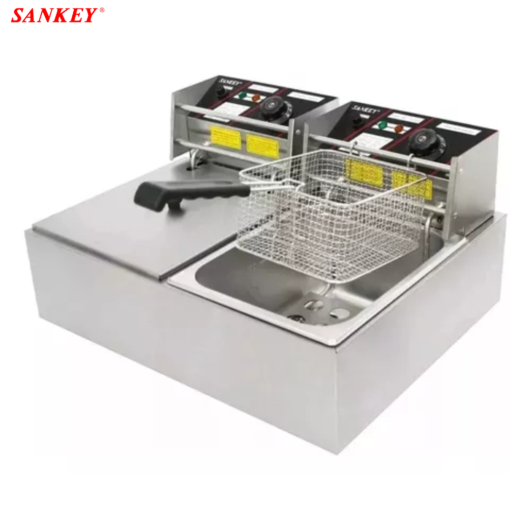 Freidora Eléctrica 10+10L Sankey FRW-225