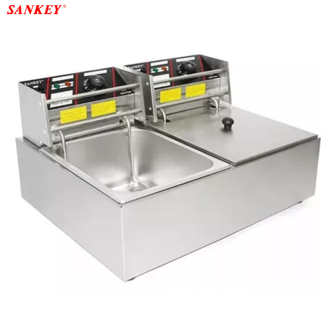 Freidora Eléctrica 10+10L Sankey FRW-225