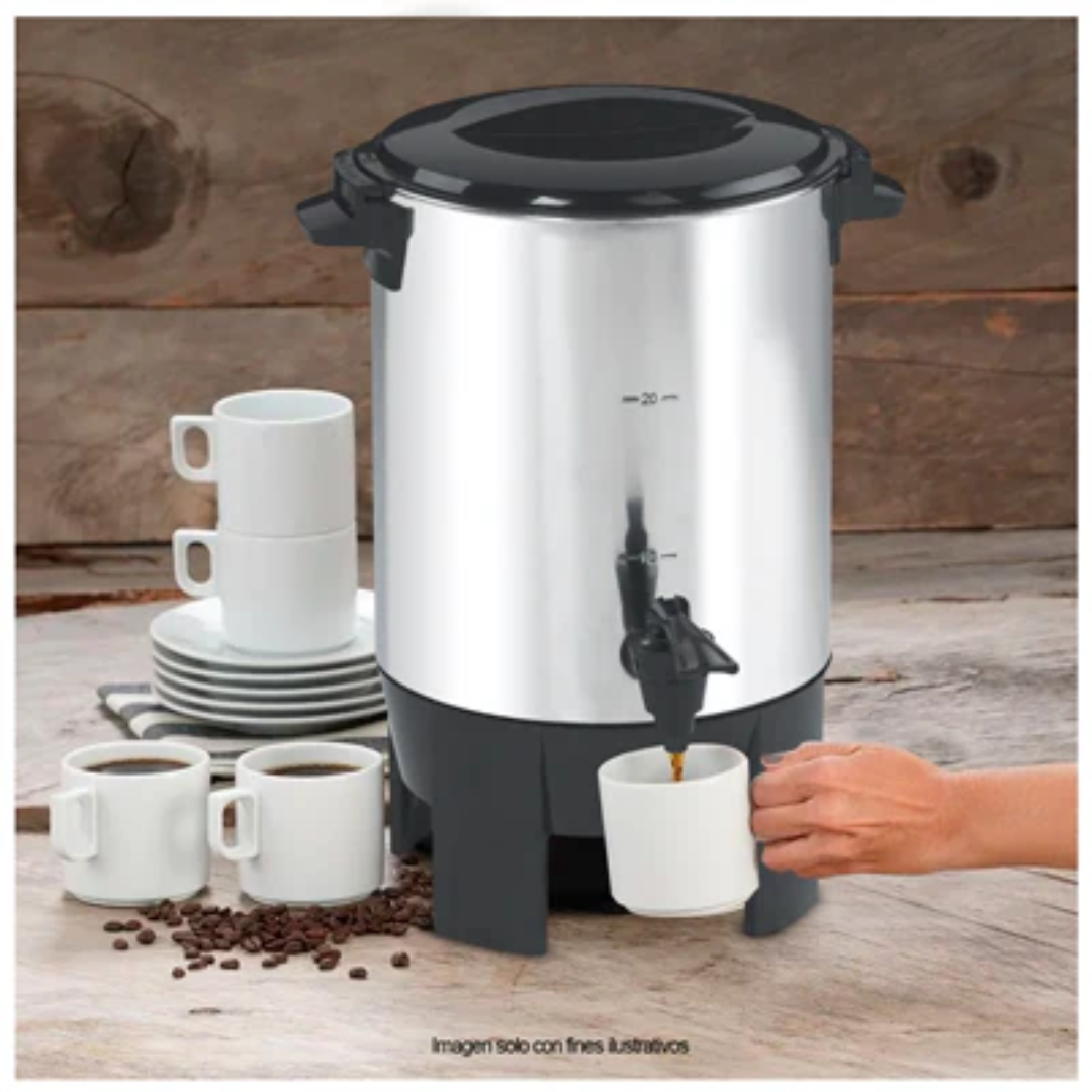 Cafetera Percoladora Eléctrica de 20 Tazas Sankey CM-2011 SANKEY