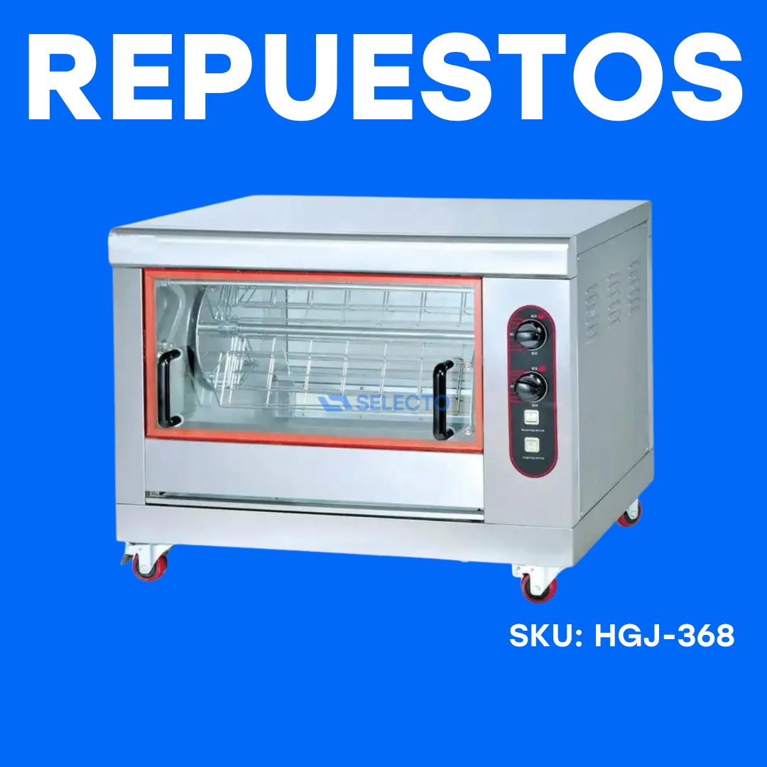 Repuestos para Rostizador Horizontal a Gas HGJ-368
