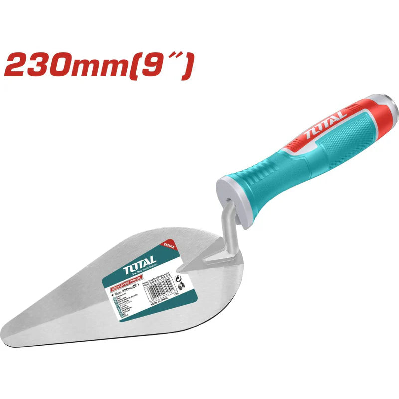 Palustre De Albañil 9" / 230Mm. Mango Confortable De Plastico TOTAL THT82916 TOTAL