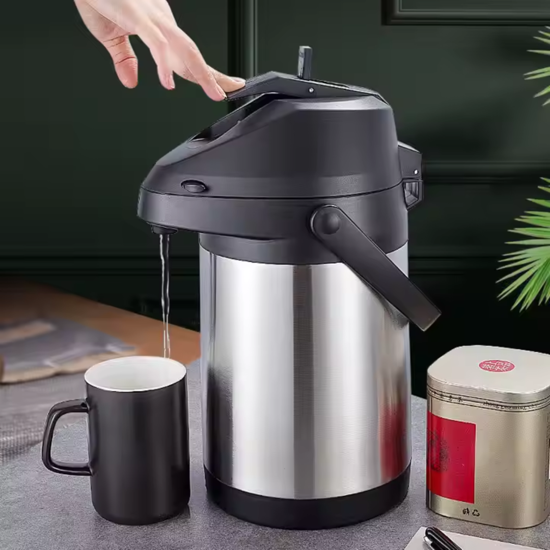 Termo de Acero Inoxidable 2.5L con Dispensador SR-2500 Selecto