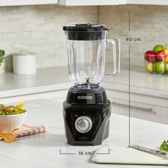 Licuadora Jarra Plástico 1.65LT 700W 2 Velocidades Negro Black and Decker BL0877-0BDLA BLACK + DECKER