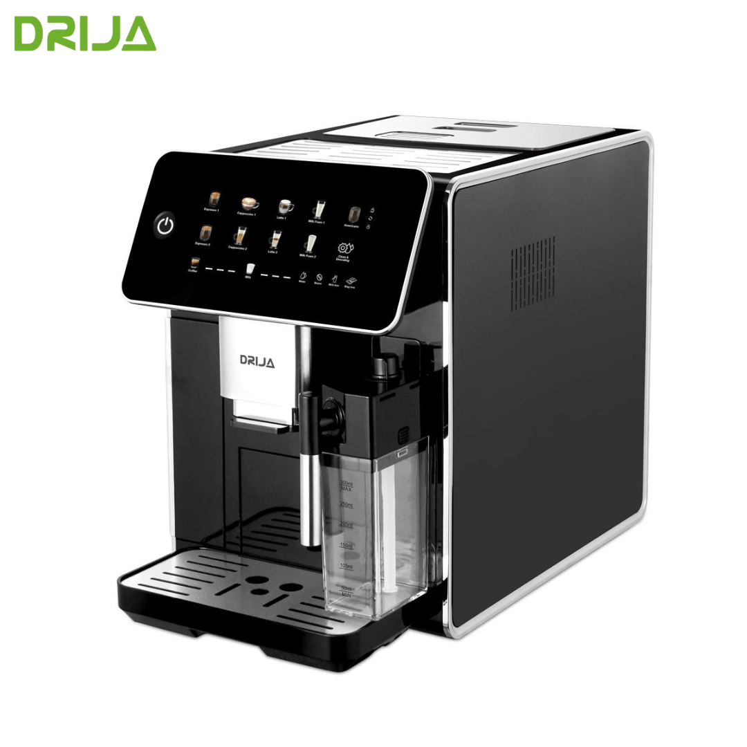 Cafetera Automática 12 Tazas Pantalla Digital 9 Funciones 1.5L AFOGATTO 12T-B Drija Espresso. Expresso. Americano. Capuccino. Moka. DRIJA