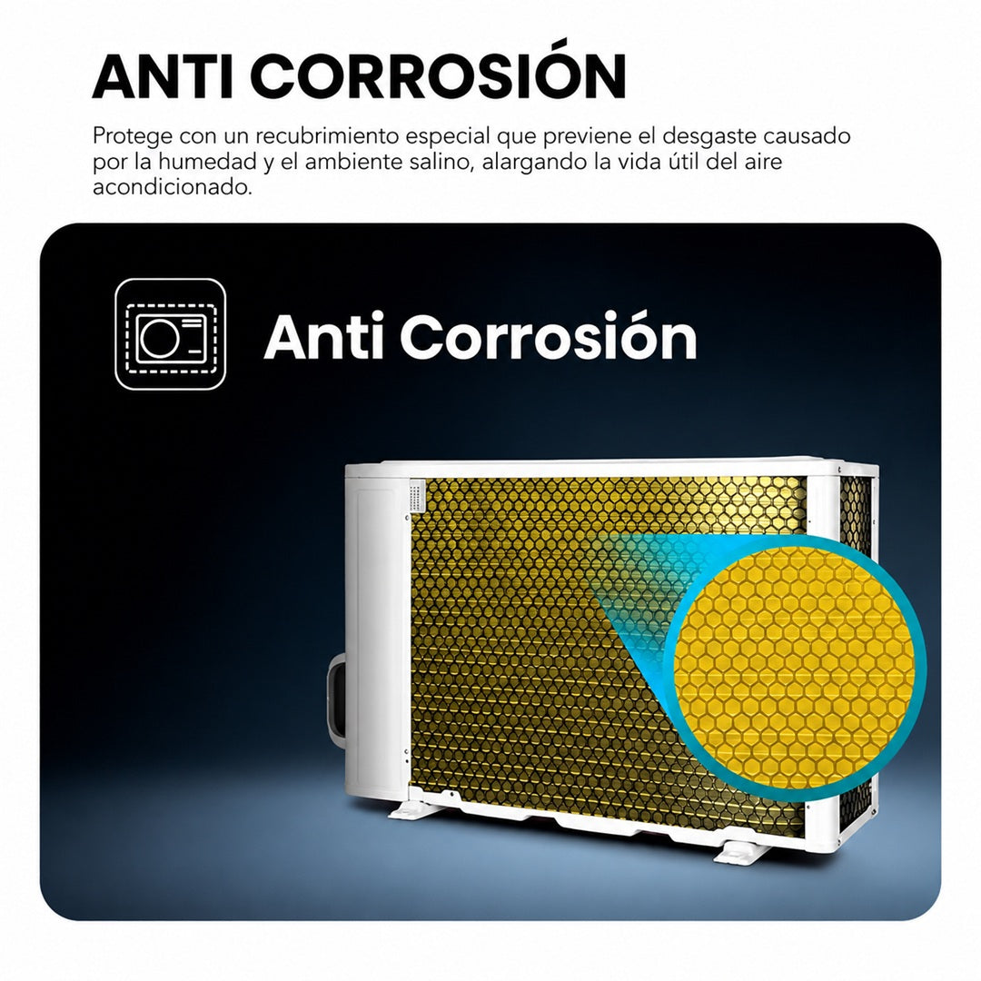 Aire Acondicionado Split Inverter Hisense ATR242CJ 24,000 BTU Wi-Fi R32 SEER 19 Blanco