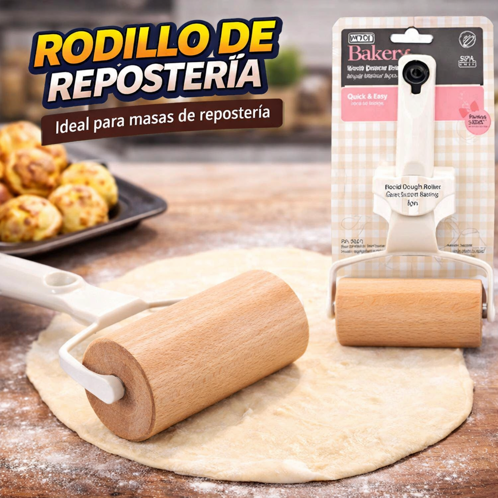(LLEGANDO 26 DE FEB) Rodillo para Masa de Repostería PD-3125