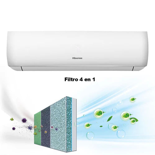 Aire Acondicionado Split Inverter 18,000 BTU Hisense ATR182KA