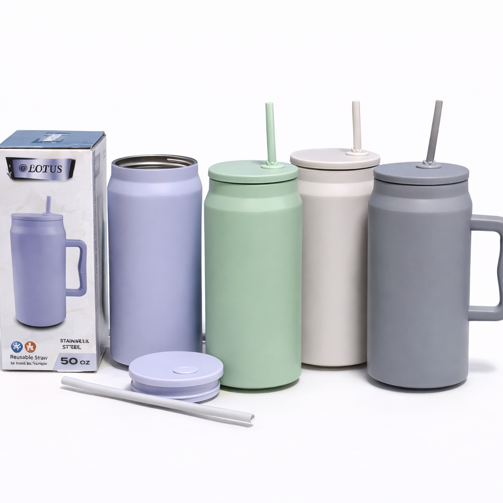 (LLEGANDO 26 DE FEB) Termo con Carrizo de Metal 50oz SV-K513