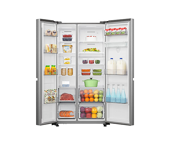 Refrigeradora Side By Side 23p3 Inverter con Dispensador de Agua Hisense RS230NV5A