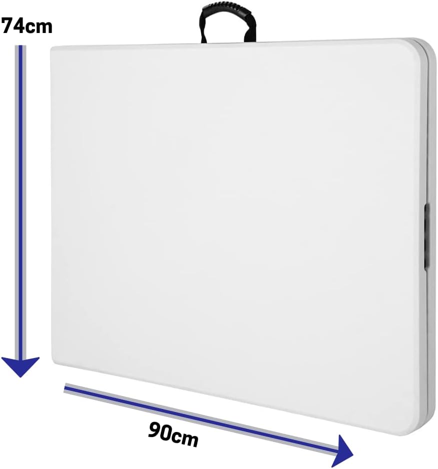 Mesa Plegable Plástica 74x180x75cm 6 Pies Homestar JH-ZA180 Selecto