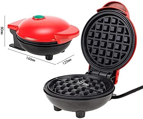 Máquina de Mini Waflera Circular Eléctrica 110V