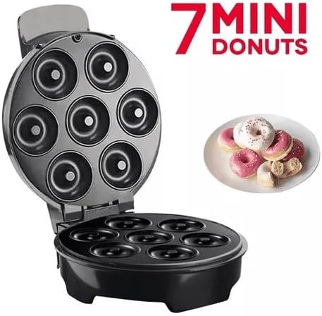 Máquina de Mini Donas Eléctrica 7 Moldes IU-D07