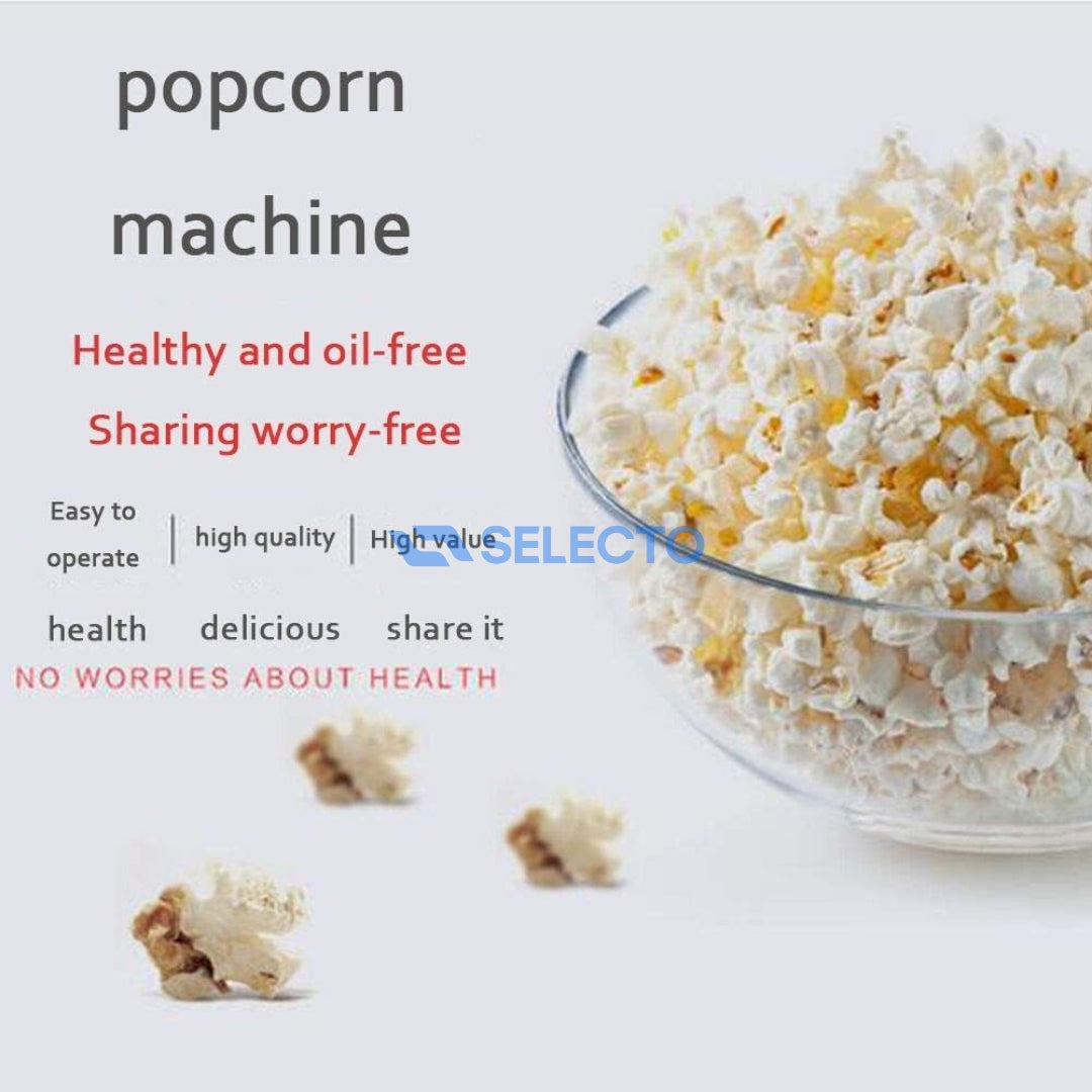 Mini Máquina de Popcorn Eléctrica Lotus LT-PPM80 LOTUS