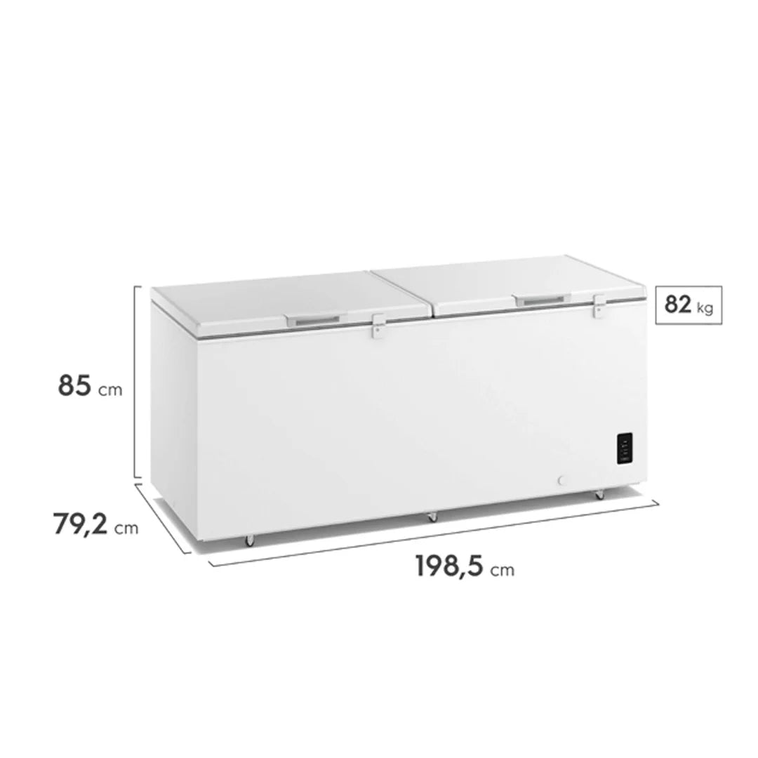 Congelador Freezer Horizontal Frigidaire FFH25S3N5AW de 24.8 Pies Cúbicos – Blanco