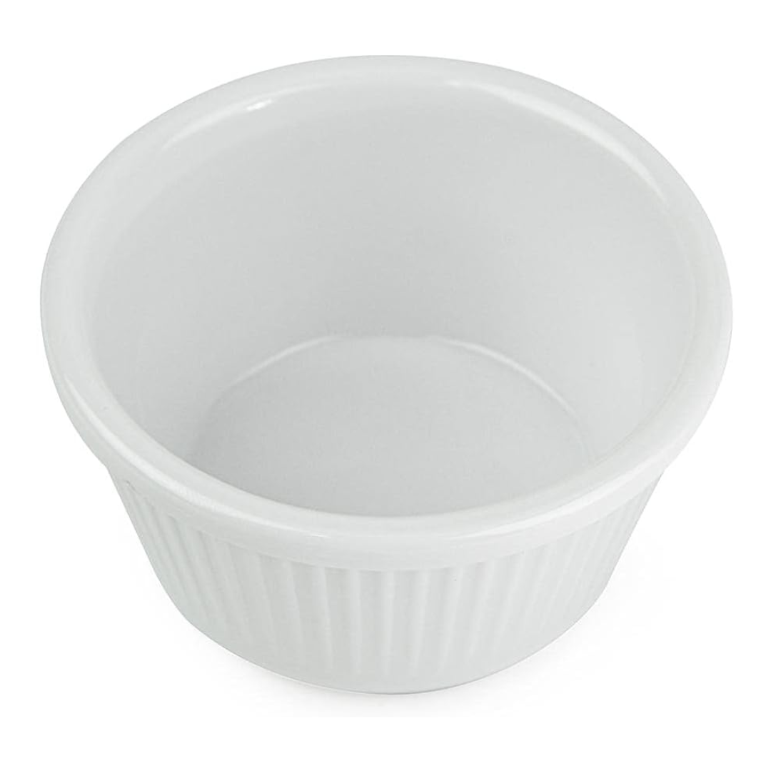 Ramekin de Melamina 7x4cm Blanco BG-065-3W Salsero. Selecto