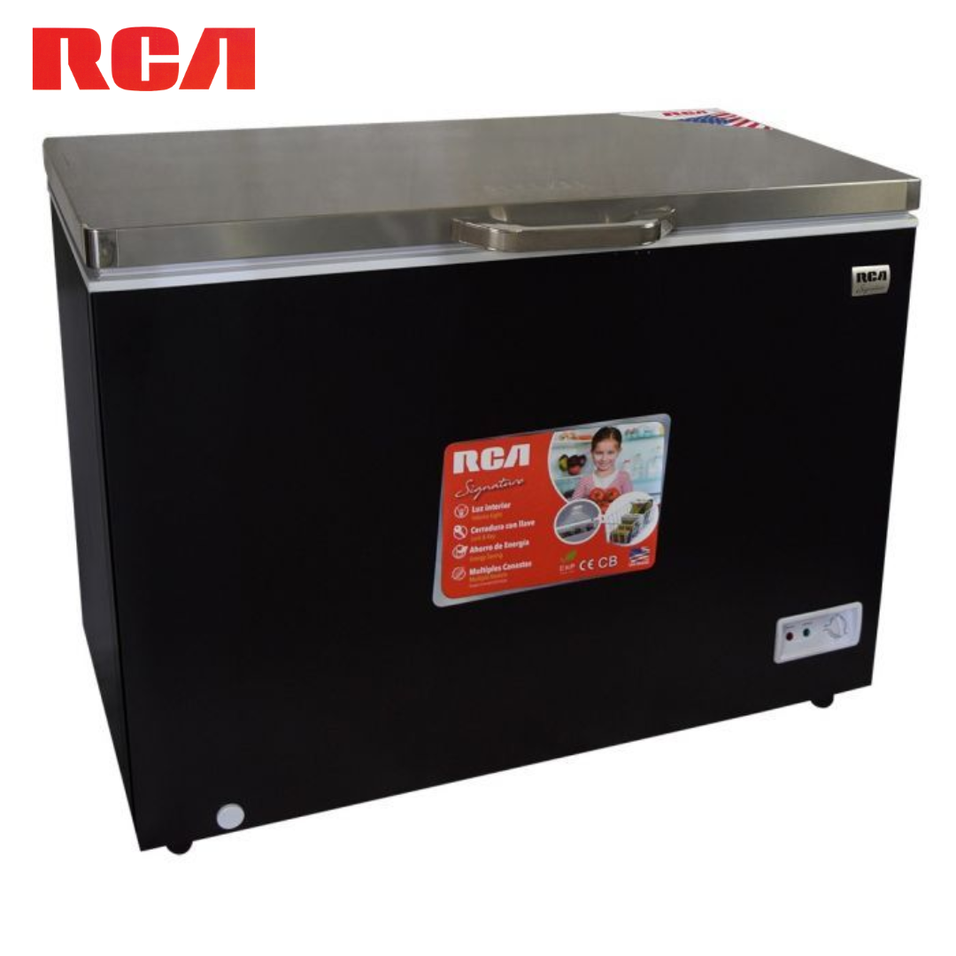 Congelador Horizontal Negro 9.1p3 RCA RCSF91DA