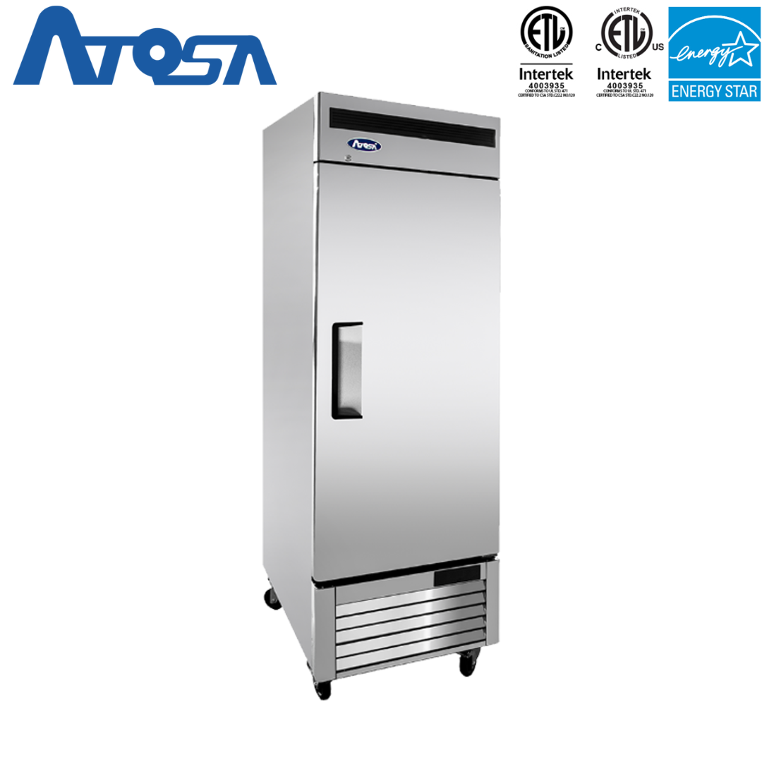 (PP) Congelador Industrial de Acero Inoxidable 1 Puerta Atosa MBF8501GR Congelador Vertical. Freezer. Atosa