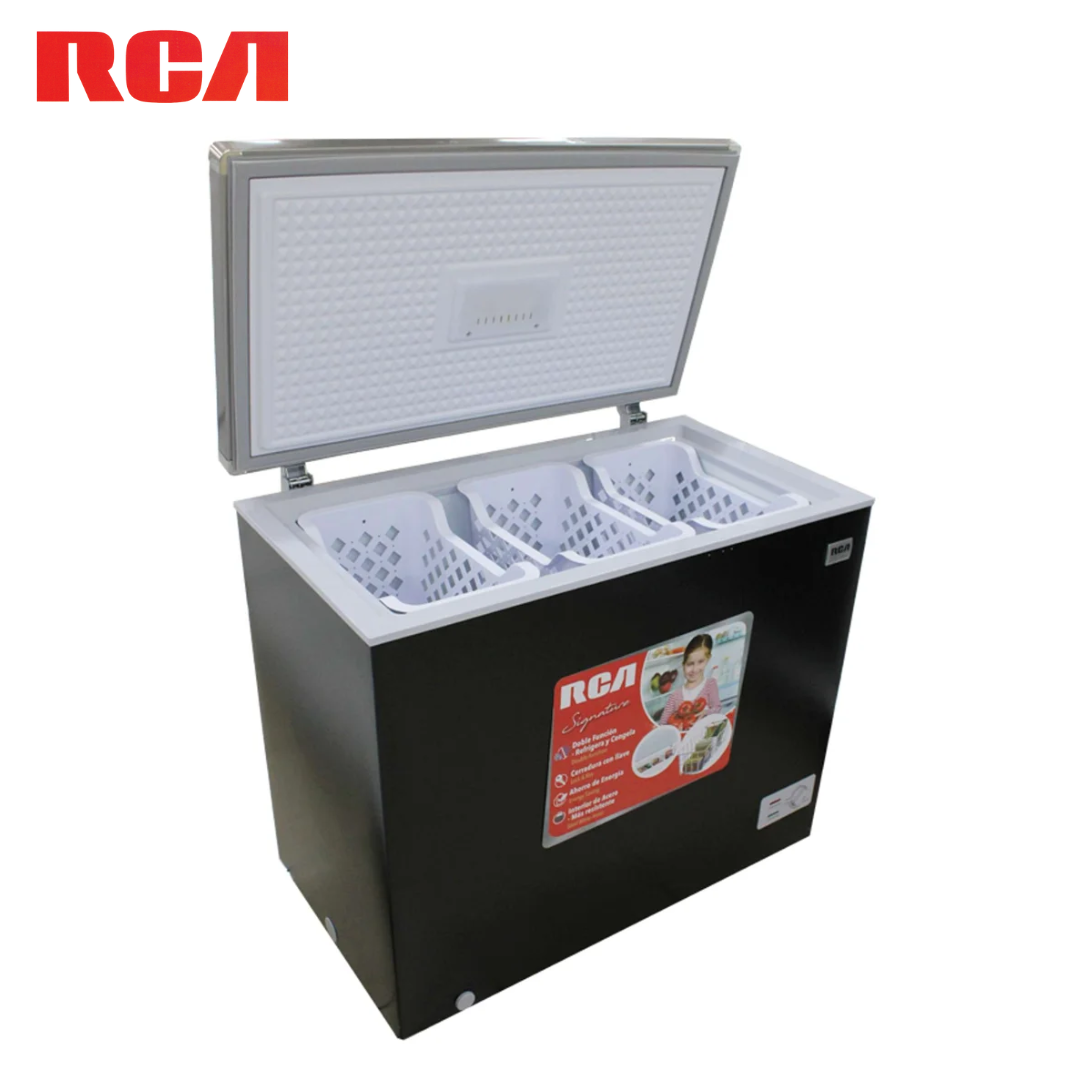 Congelador Horizontal Negro 7.5p3 RCA RCSF75DA Freezer. RCA