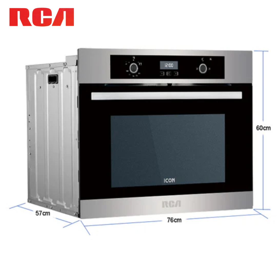 Horno Empotrable a Gas de 30"/76cm Acero Inoxidable 304 RCA RCGO75SS