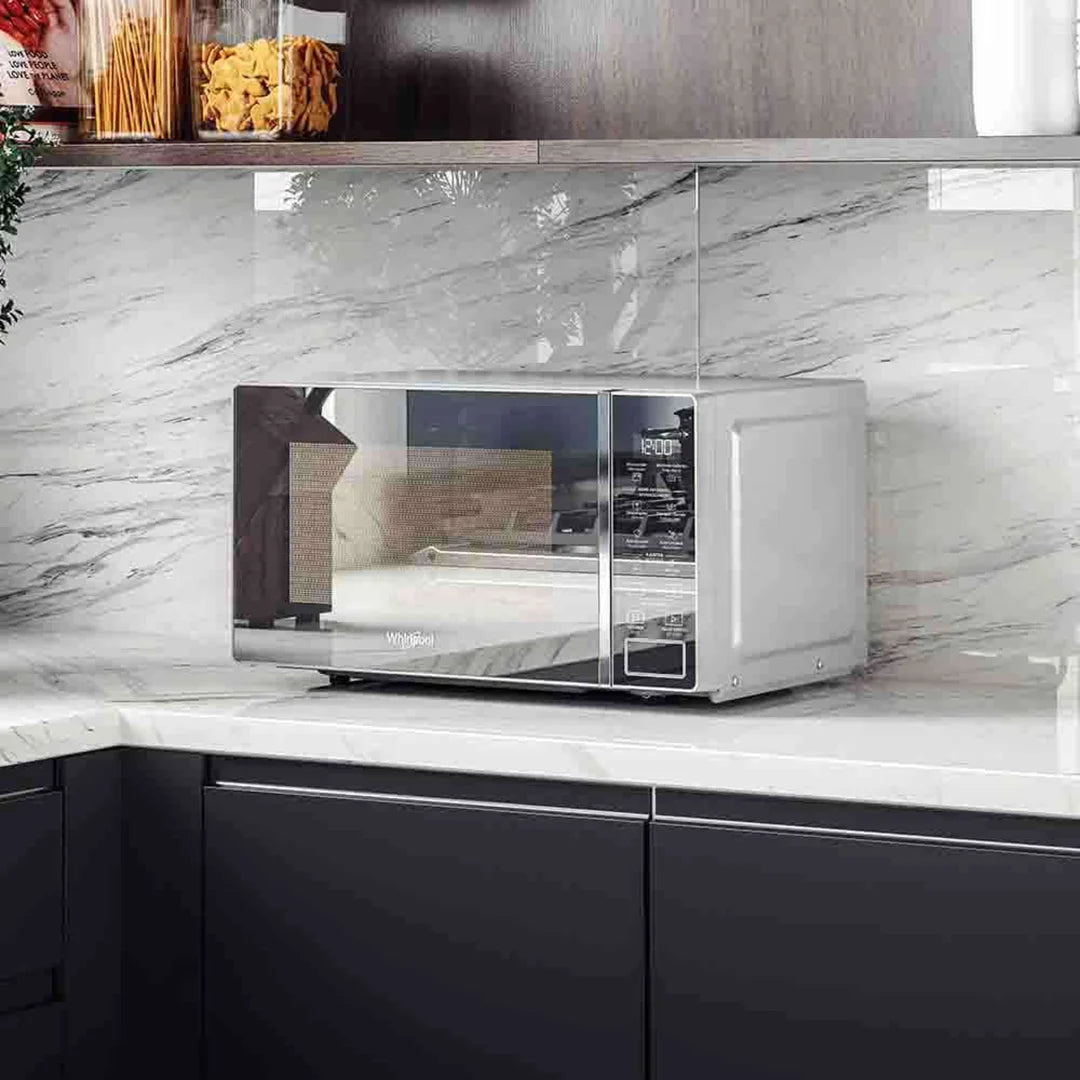 Microondas Whirlpool WM1807D de 20 Litros (0.7 Pies Cúbicos) con 22 Funciones Preprogramadas y Panel Touch