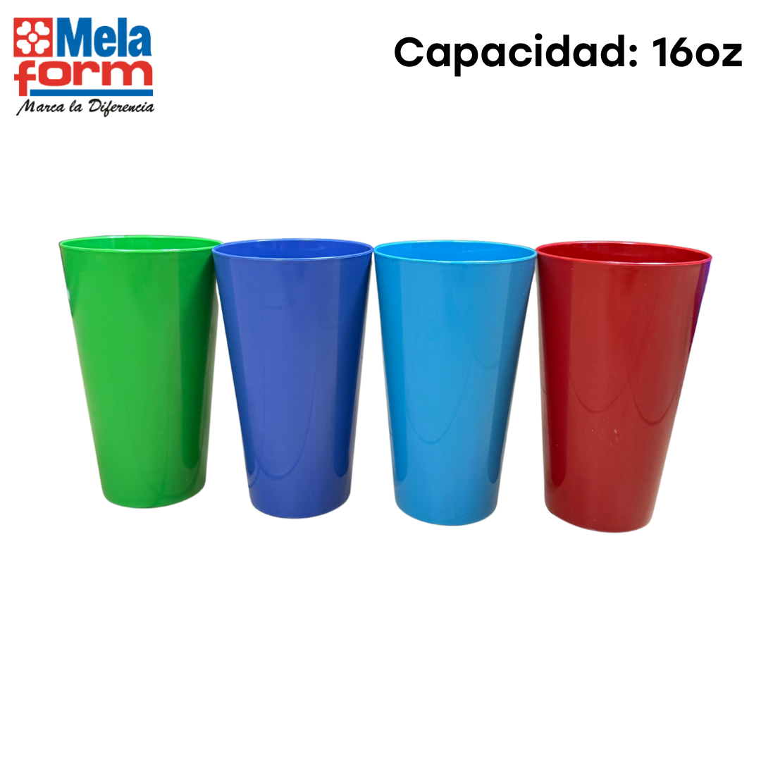 Vaso de Melamina 16oz Melaform MEL-602