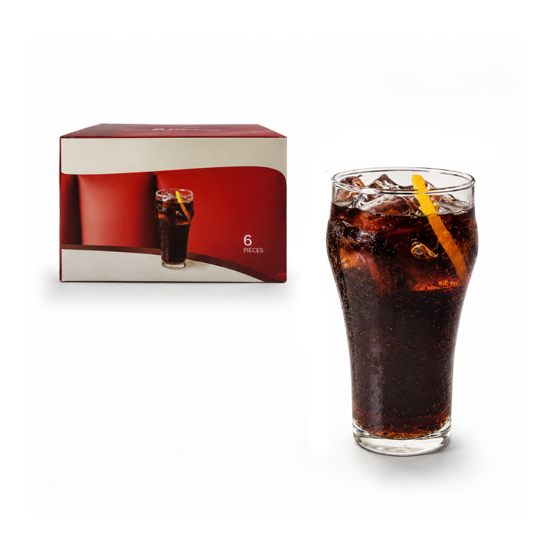 Set 5 Vasos de Vidrio Ohana 405ml Citinova BW-39-14