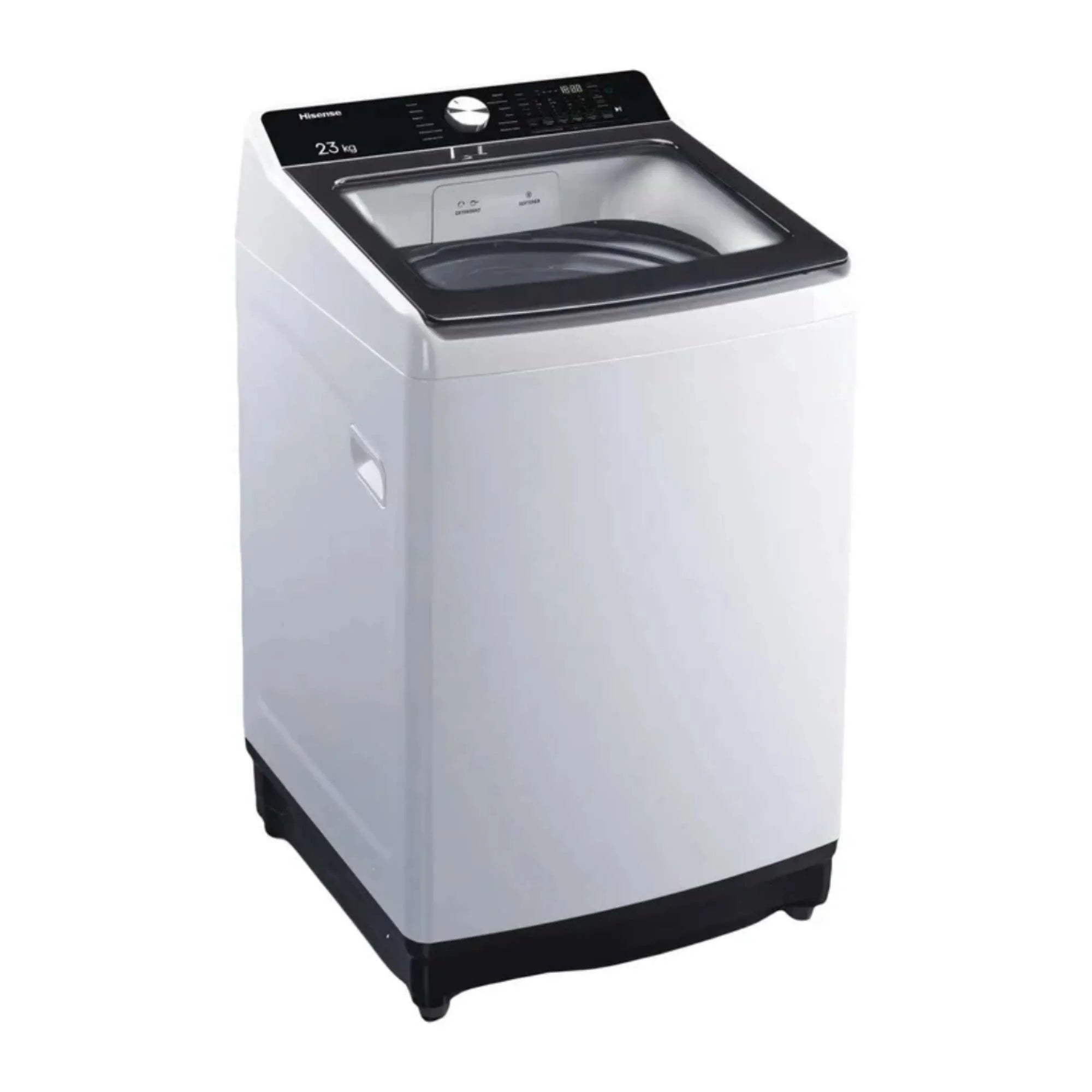Lavadora Automática de Carga Superior 23kg con Pantalla LED Tecnología Smart Fluzzy Hisense WT3T2323UW HISENSE