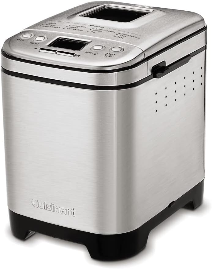 Máquina para Hacer Pan Compacta y Automática hasta 2Lb Cuisinart CBK-110P1 CUISINART
