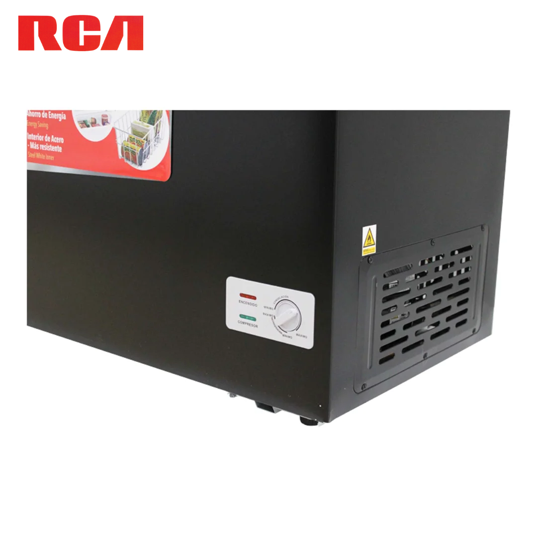 Congelador Horizontal Negro 7.5p3 RCA RCSF75DA Freezer. RCA