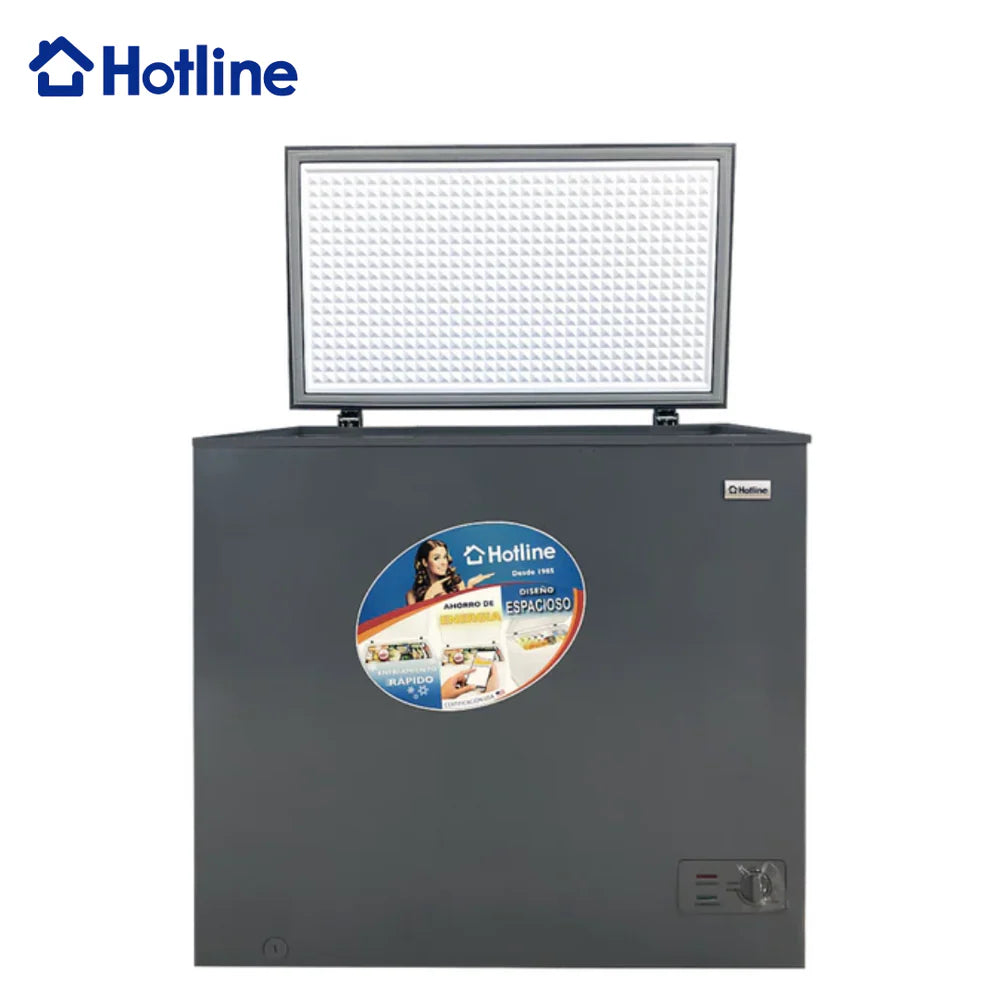 Congelador Horizontal 7.1p3 Gris Hotline HLCF701DA Freezer. Hotline