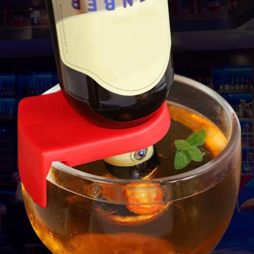 Clip para Cocktail Soporte para Botellas de Cerveza Plástico 5 Colores Disponibles 4.3 Diámetro Selecto