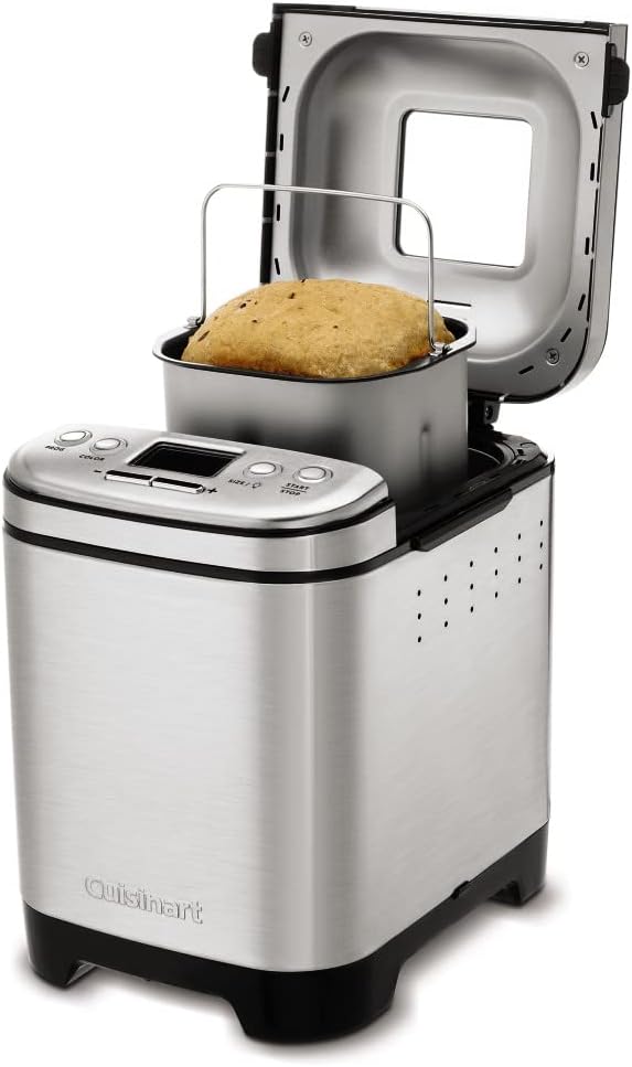 Máquina para Hacer Pan Compacta y Automática hasta 2Lb Cuisinart CBK-110P1 CUISINART