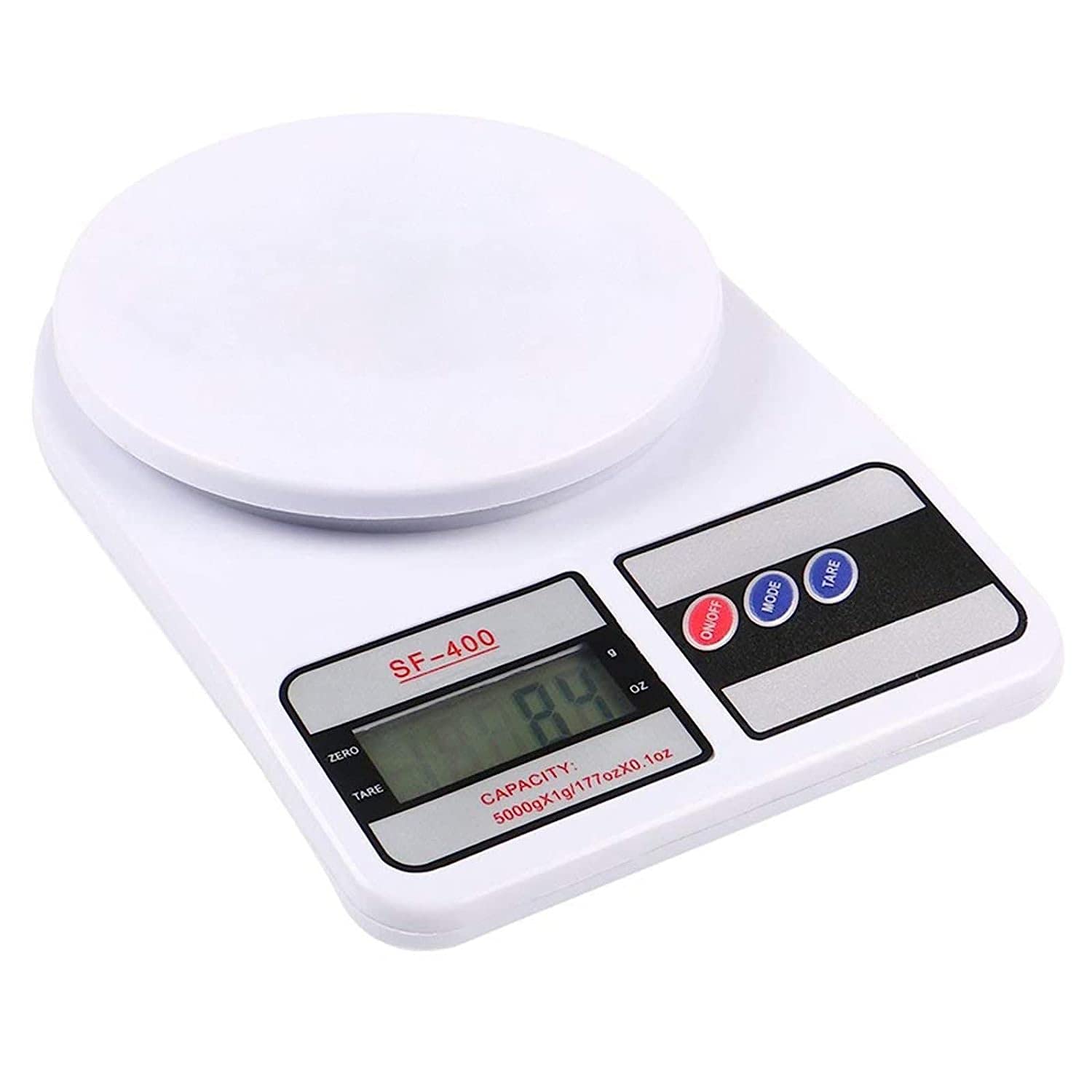 Balanza Digital de Onzas y Gramos 10kg SR-706 Báscula. Pesa. Selecto
