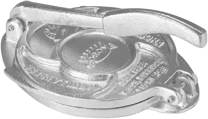 Tortillera Estañada de Hierro Fundido de 8" Corona L15115 Prensa para tortilla. Tacos.