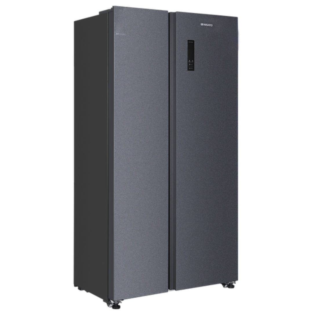 Refrigeradora Side by Side 18.4P3 521 Litros No Frost Inverter NRF-776INVSMH Nisato