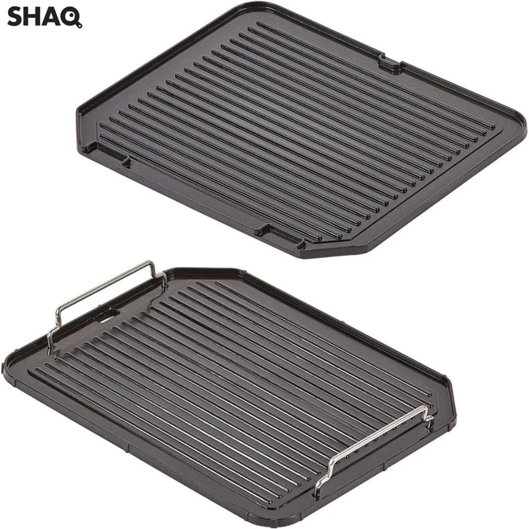 Parrilla Grill y Prensa sin Humo Eléctrica 1300W SHAQ GMC01 SHAQ