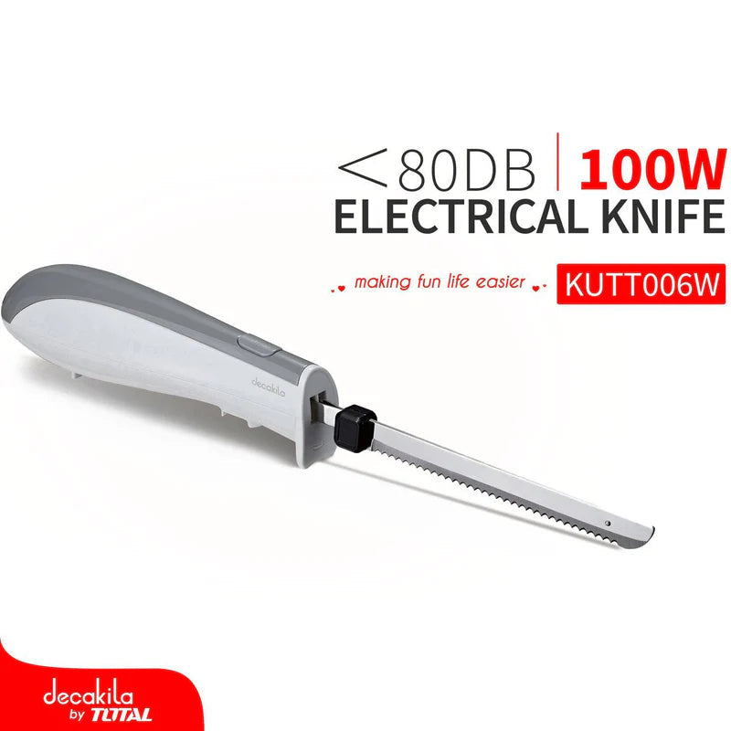 Cuchillo Eléctrico 100W, 120V 60Hz Decakila KUTT006W DECAKILA
