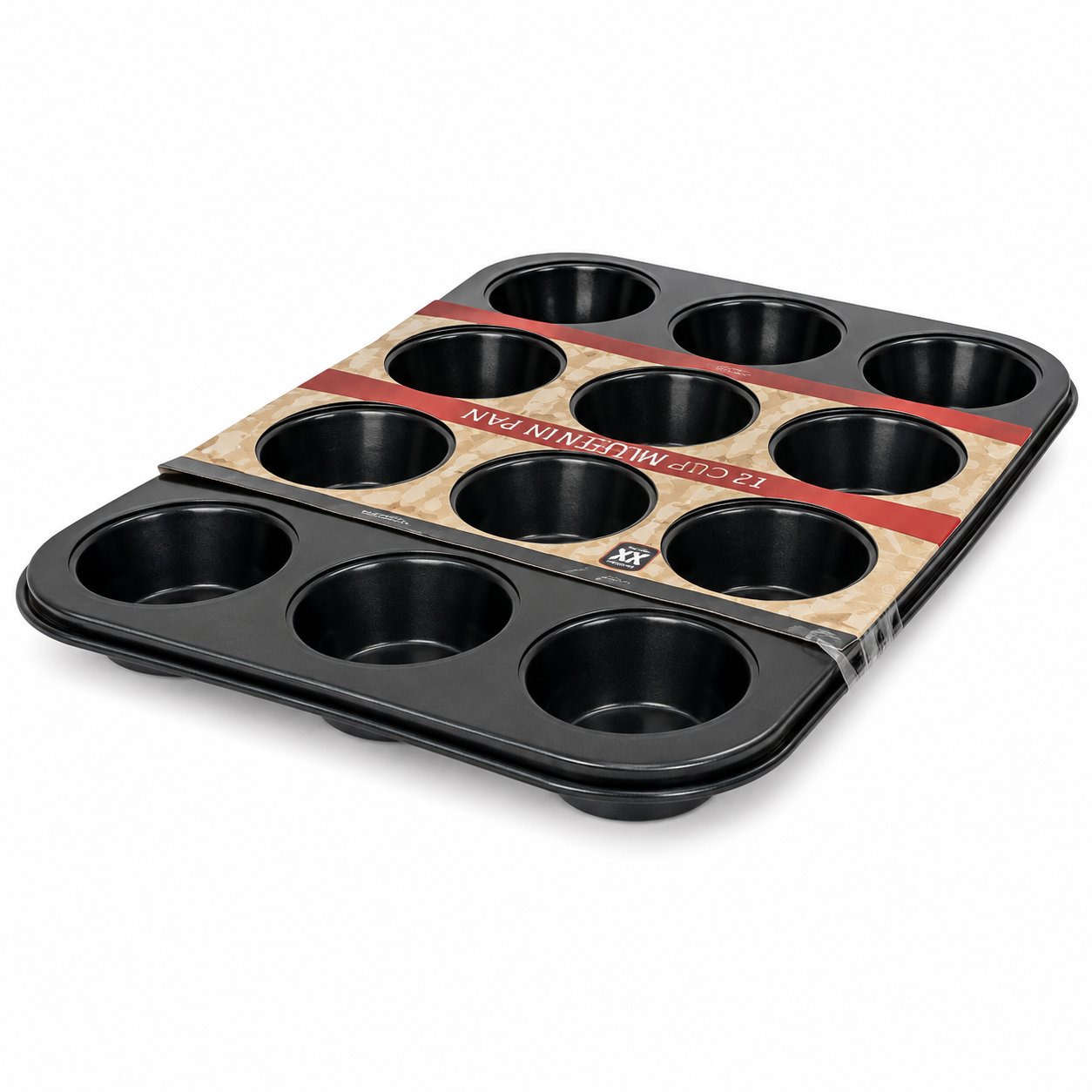 Molde para 12 Mini Muffins y Cupcakes 25.5×19.5×2.5cm – 713-733