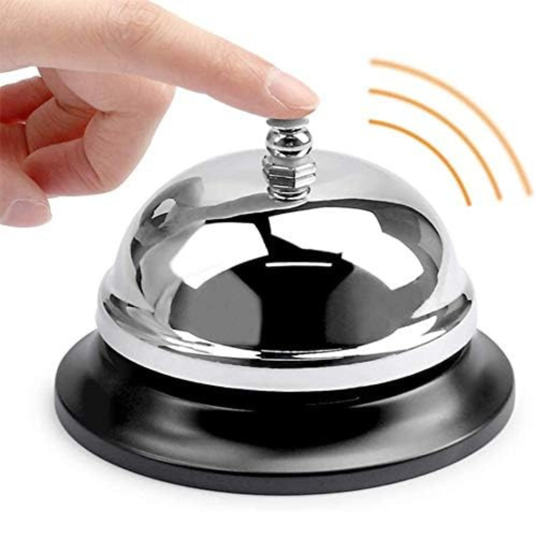 (LLEGANDO 31 DE DIC) Timbre para Restaurante de Metal 10cm 900107