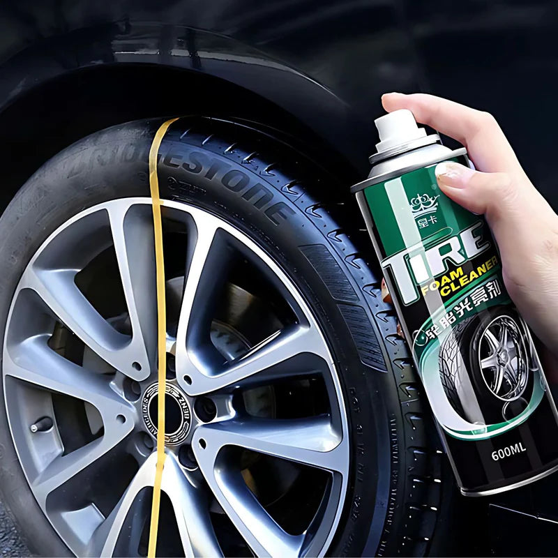 Espuma Limpiadora Para Llantas 600ML. (Unidad) Limpiador De Neumáticos En Spray Aerosol. AB1141 Selecto