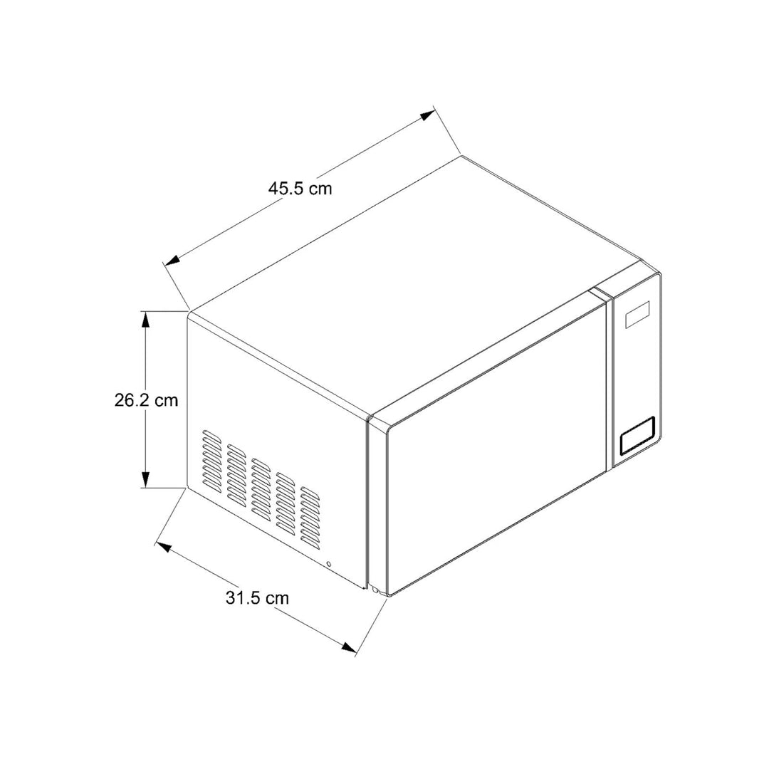 Microondas Whirlpool WM1807D de 20 Litros (0.7 Pies Cúbicos) con 22 Funciones Preprogramadas y Panel Touch